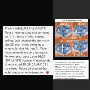 WHY SHOULD I MEASURE THE WAIST VS GO BY THE SIZE?